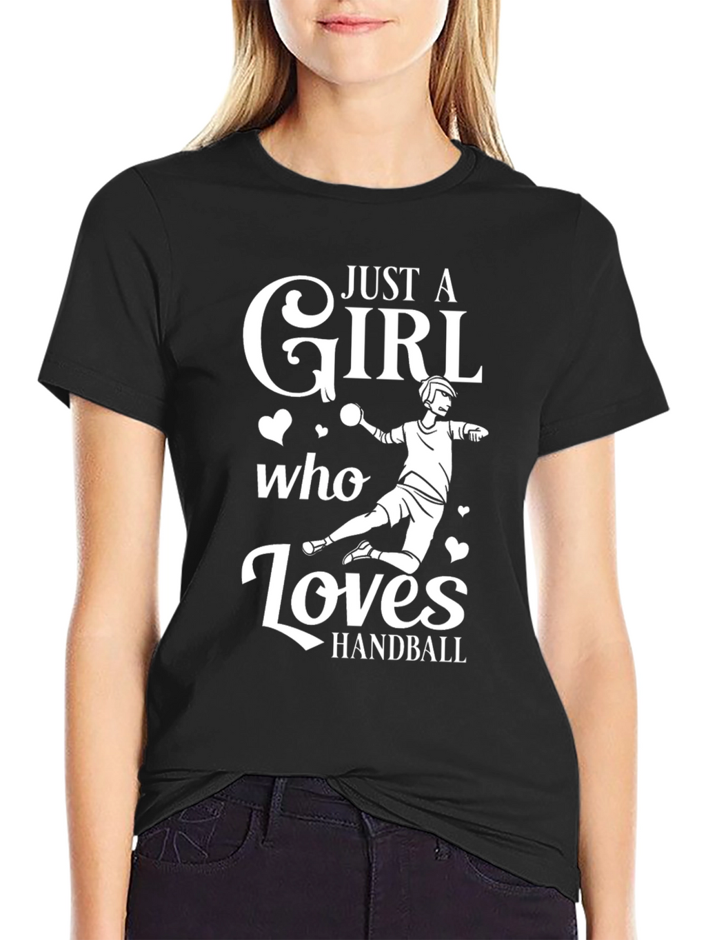 Handball Girl T-Shirt - Sporty & Stylish