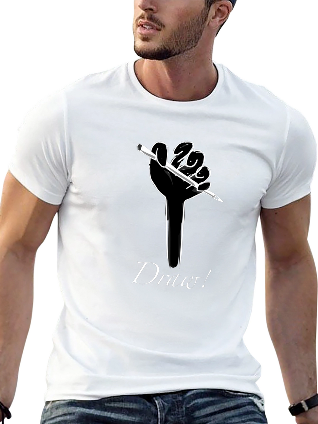 Draw T-Shirt: Artistic Expression Tee