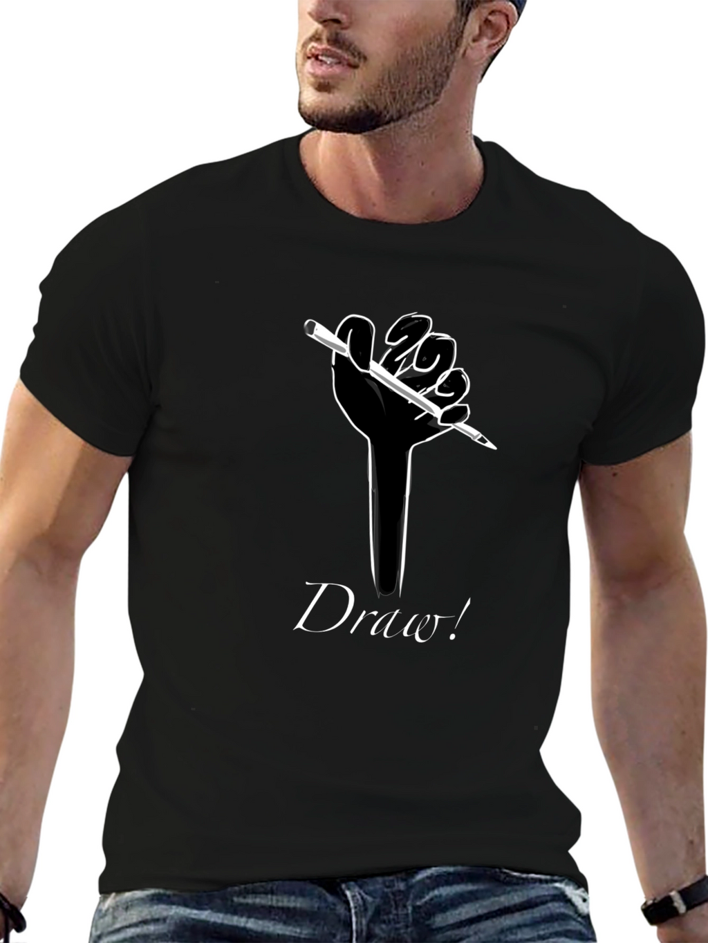 Draw T-Shirt: Artistic Expression Tee