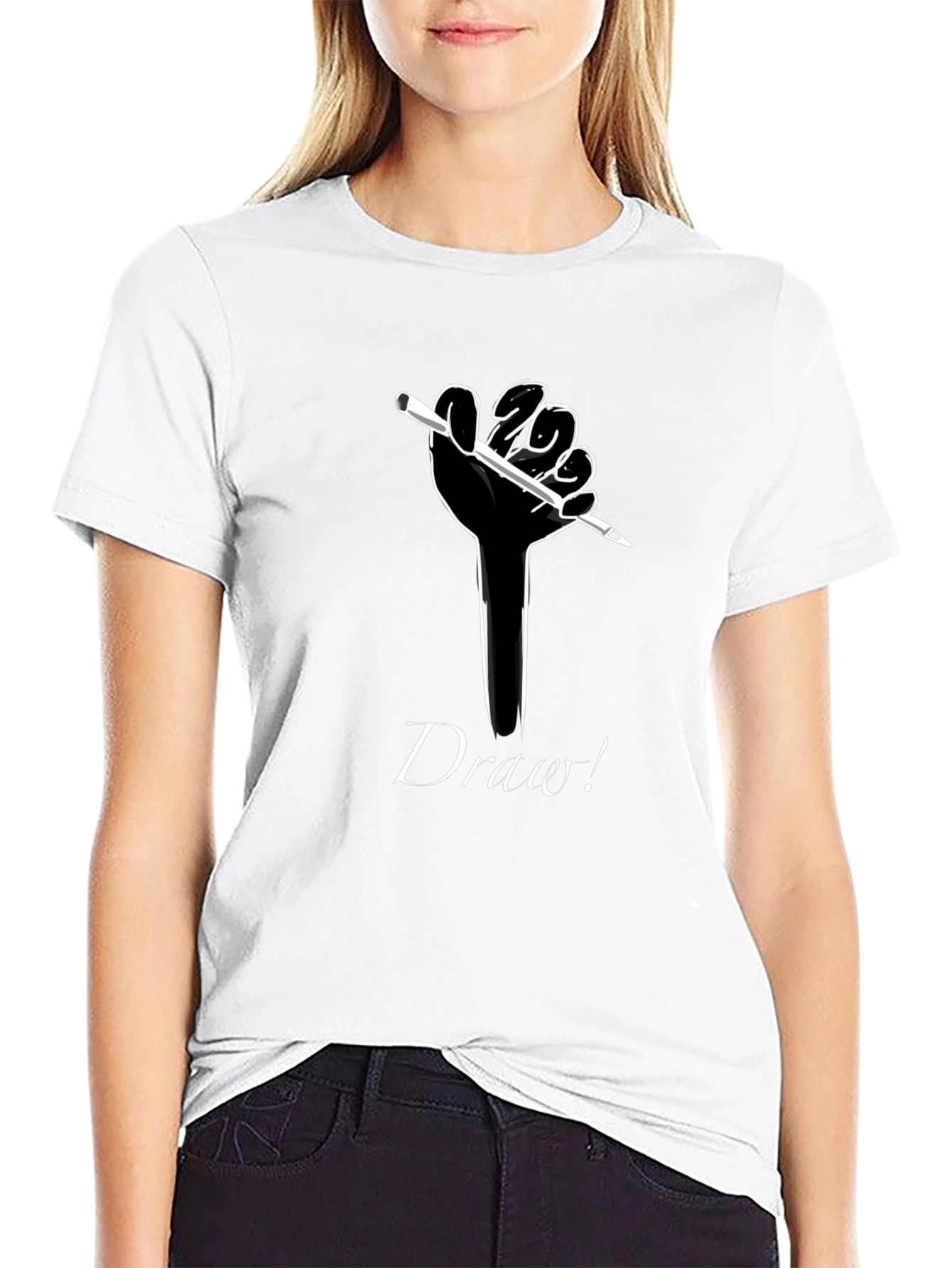 Draw T-Shirt: Artistic Expression Tee