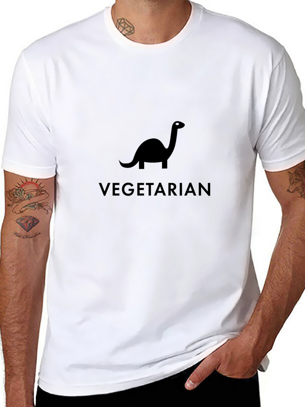 Vegetarian Dinosaur T-Shirt