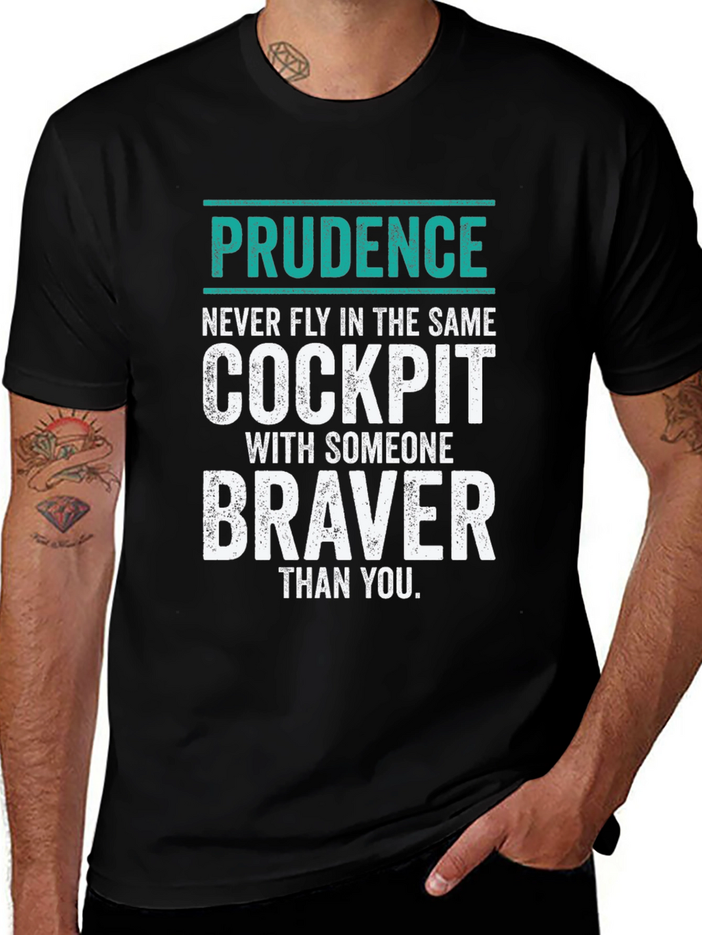 Prudence Cockpit Graphic T-Shirt