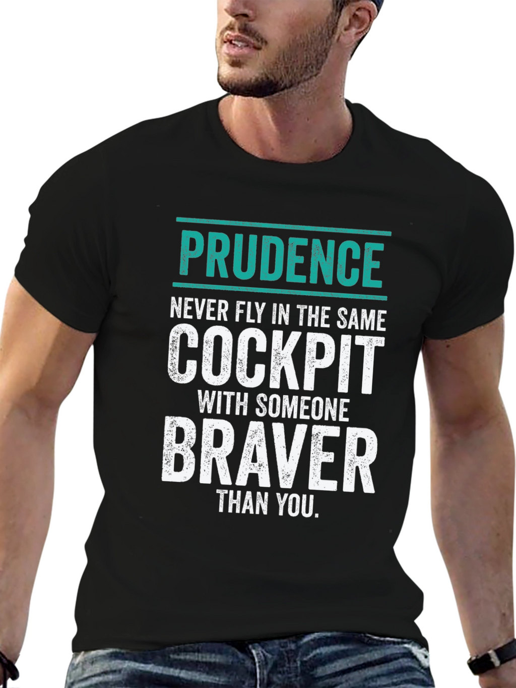 Prudence Cockpit Graphic T-Shirt