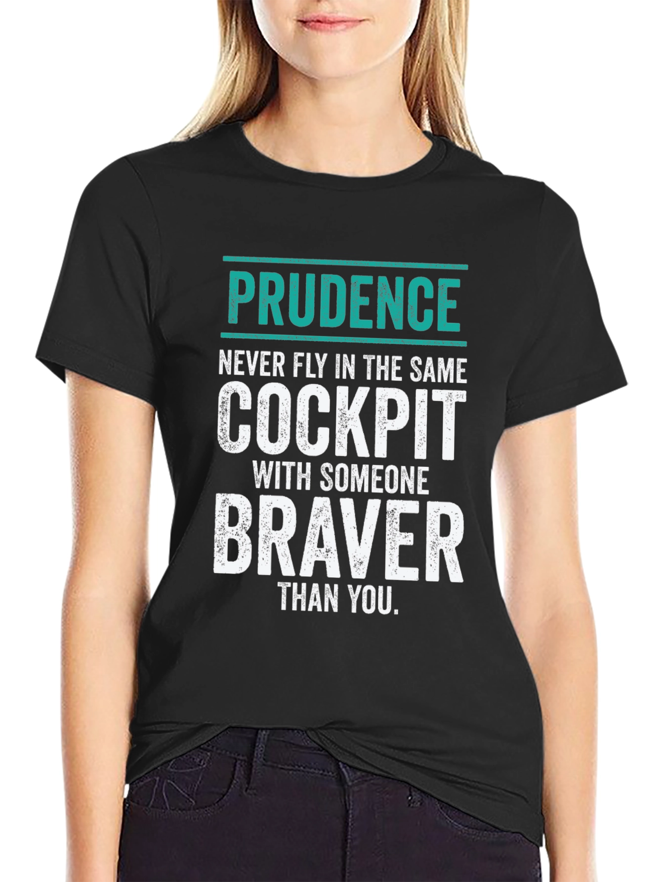 Prudence Cockpit Graphic T-Shirt