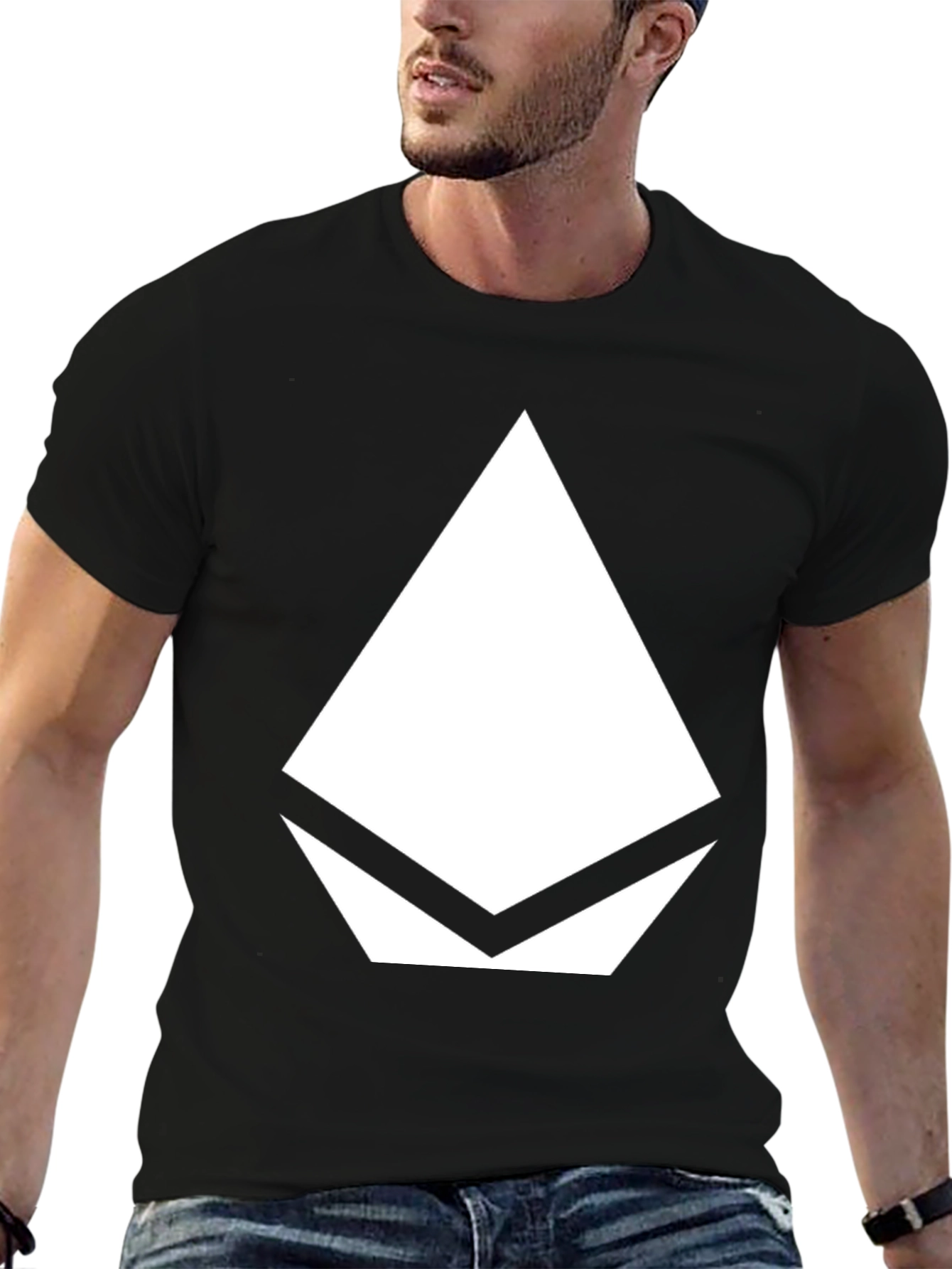 Ethereum Logo T-Shirt - Crypto Fan Tee