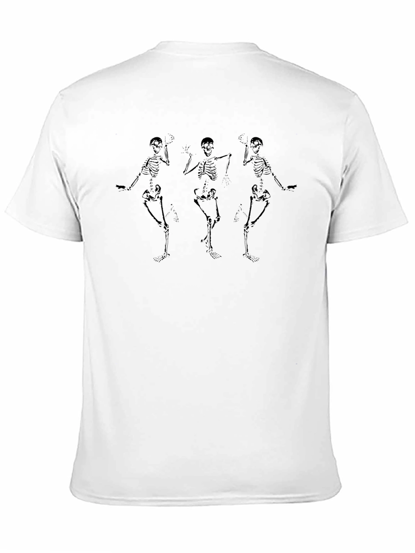 Dancing Skeletons Black T-Shirt