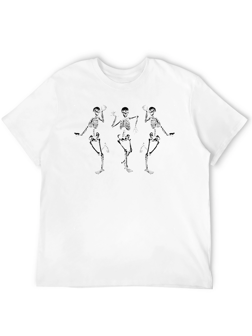 Dancing Skeletons Black T-Shirt