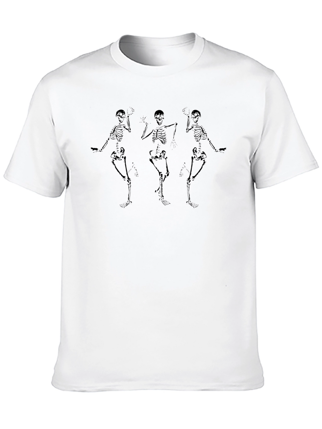 Dancing Skeletons Black T-Shirt