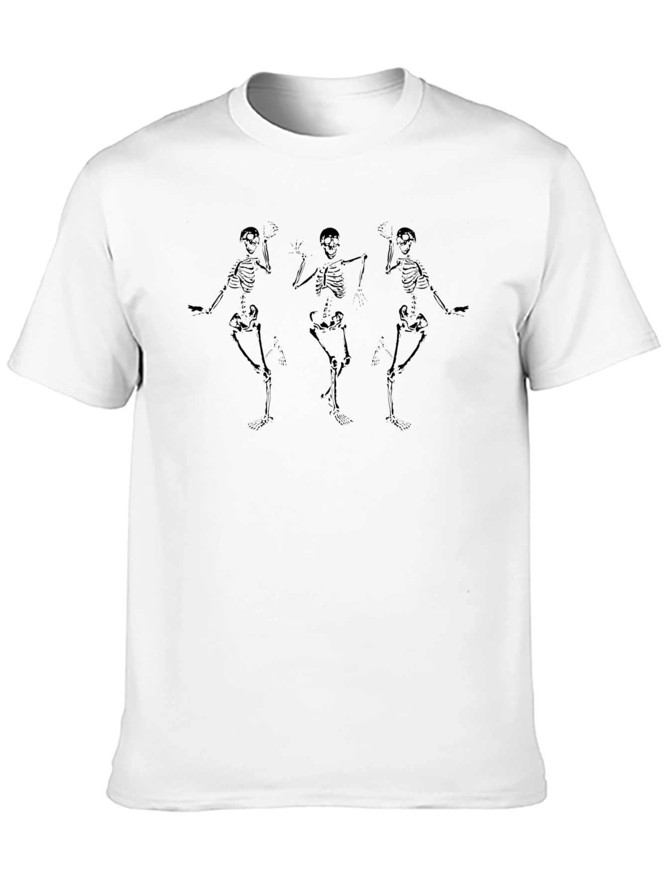 Dancing Skeletons Black T-Shirt