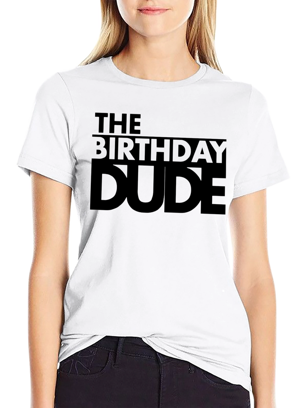 The Birthday Dude Black T-Shirt
