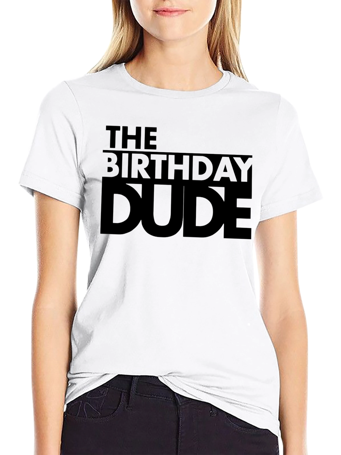 The Birthday Dude Black T-Shirt