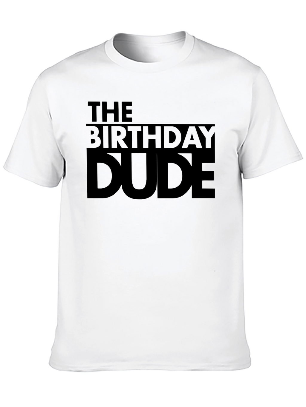 The Birthday Dude Black T-Shirt