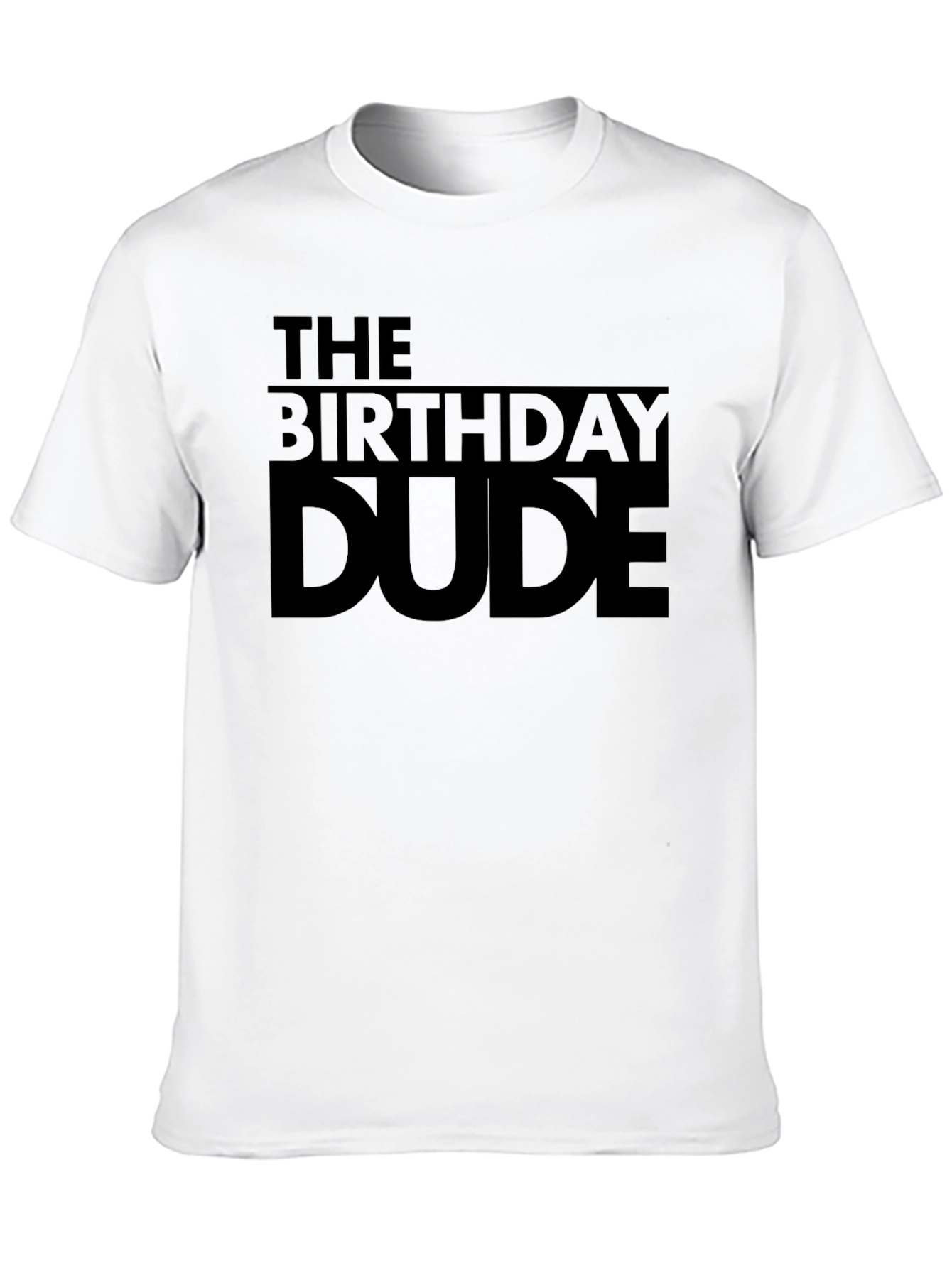 The Birthday Dude Black T-Shirt