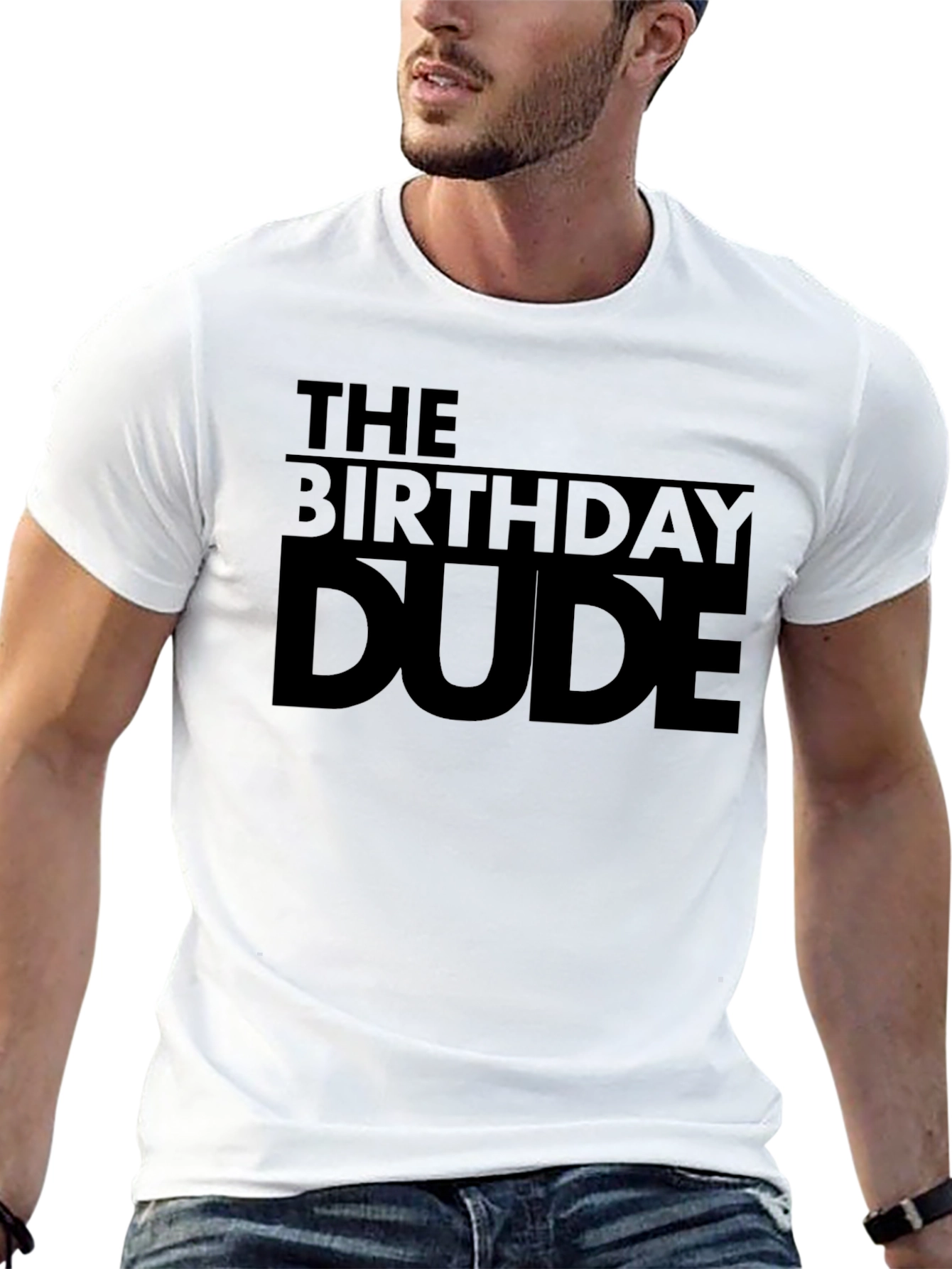 The Birthday Dude Black T-Shirt