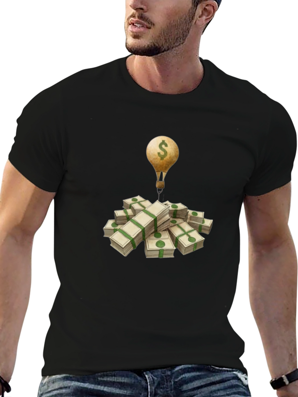 Money Balloon Graphic Tee