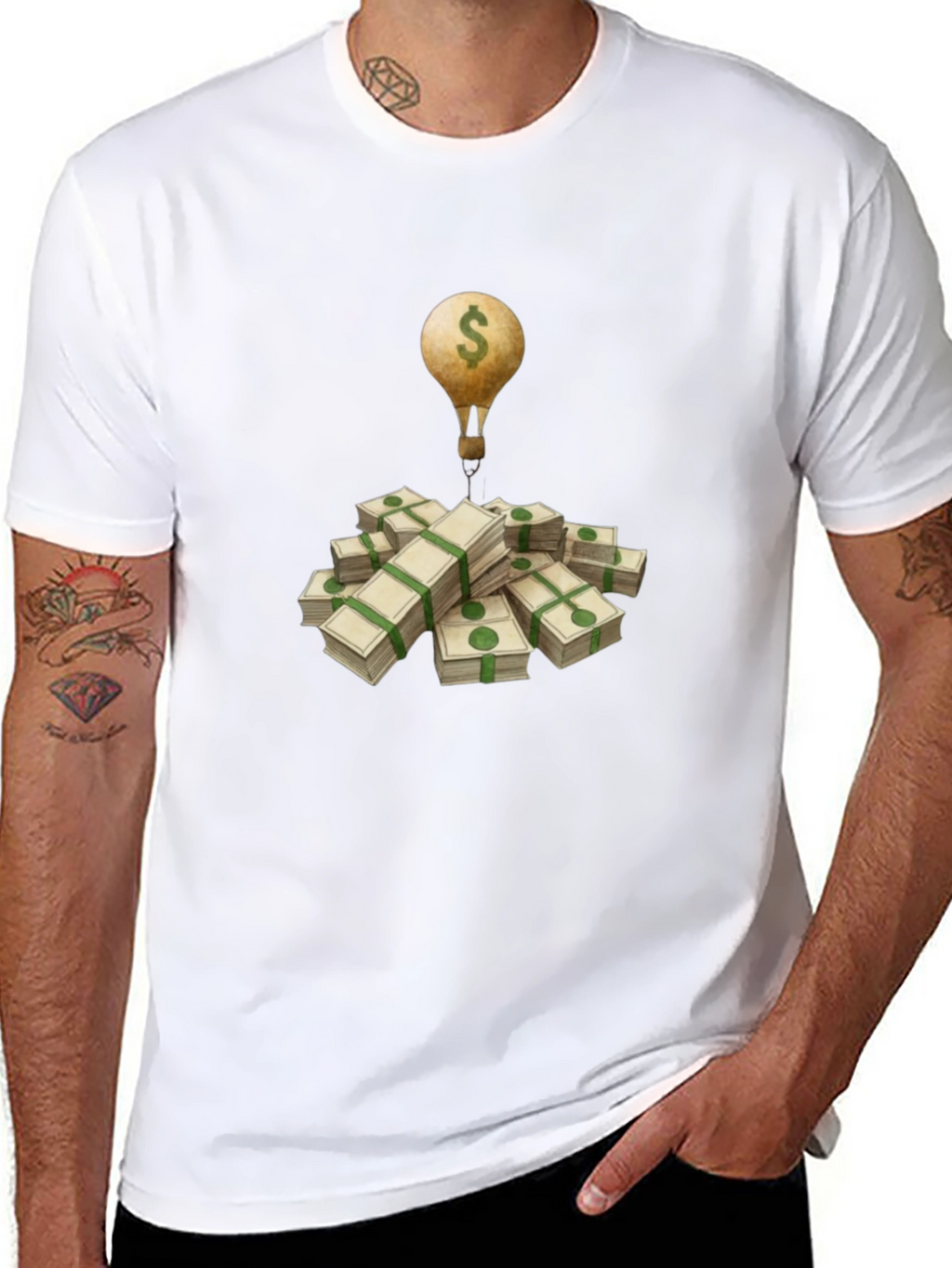 Money Balloon Graphic Tee