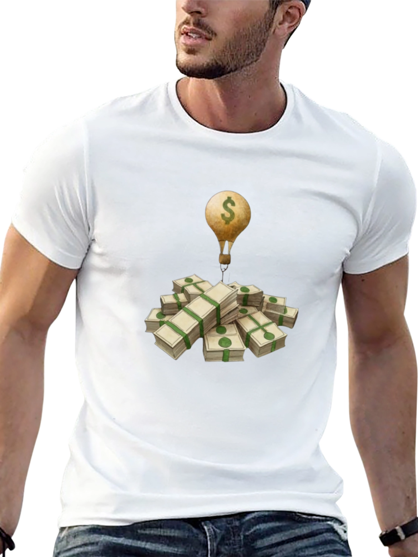 Money Balloon Graphic Tee