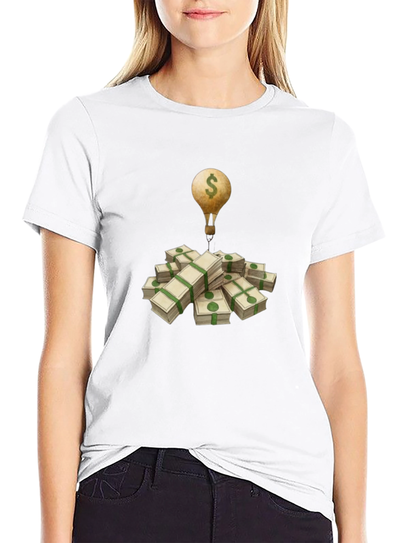 Money Balloon Graphic Tee