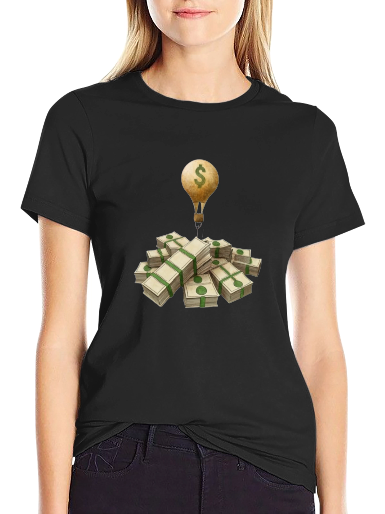 Money Balloon Graphic Tee