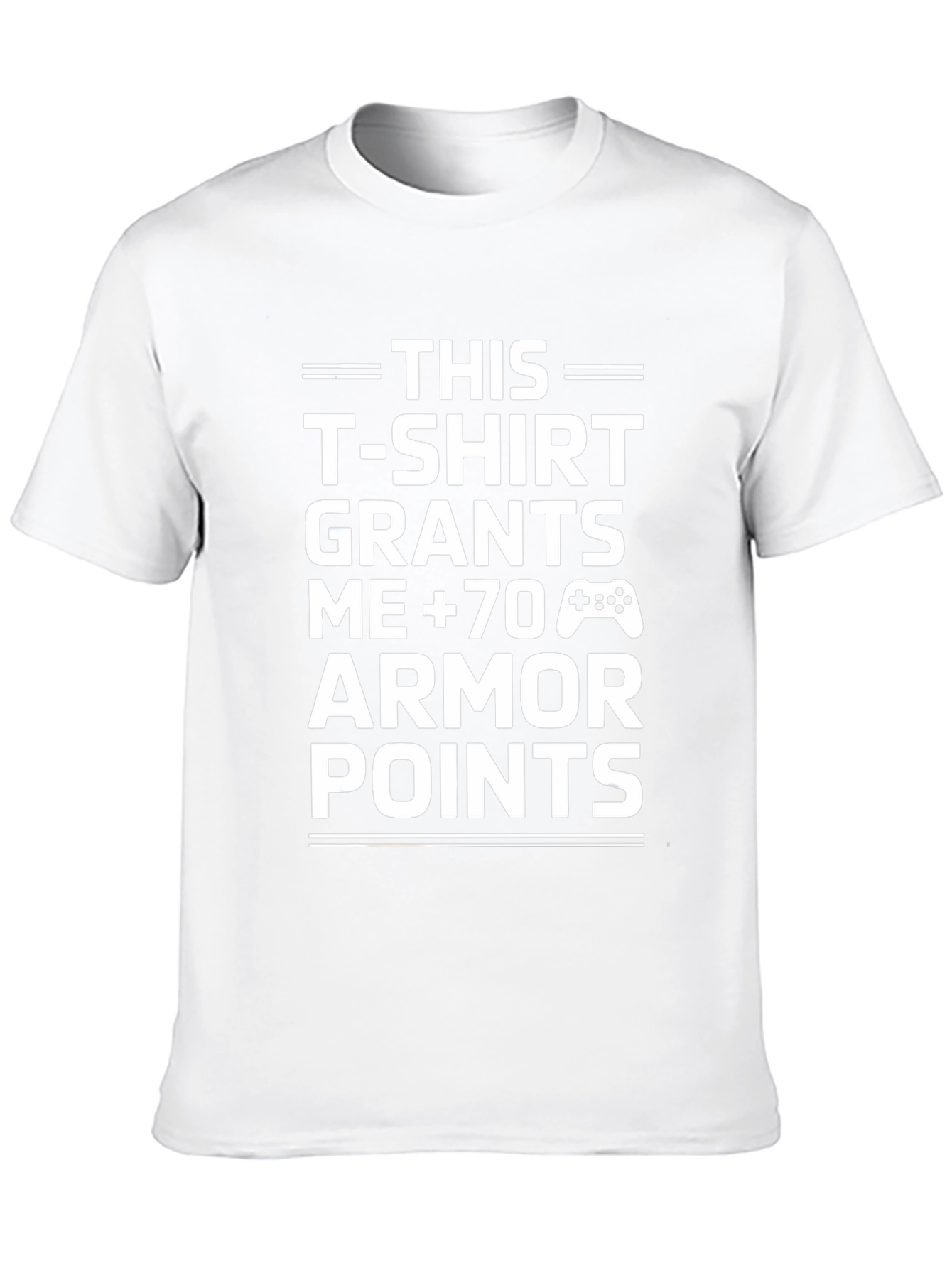Gamer Armor Points T-Shirt - Black