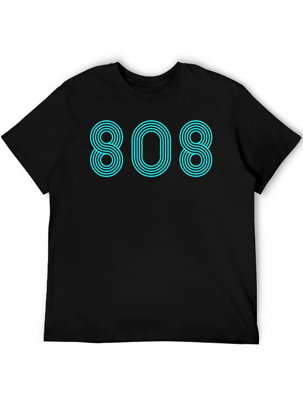 808 Graphic Tee - Retro Style Classic Cool