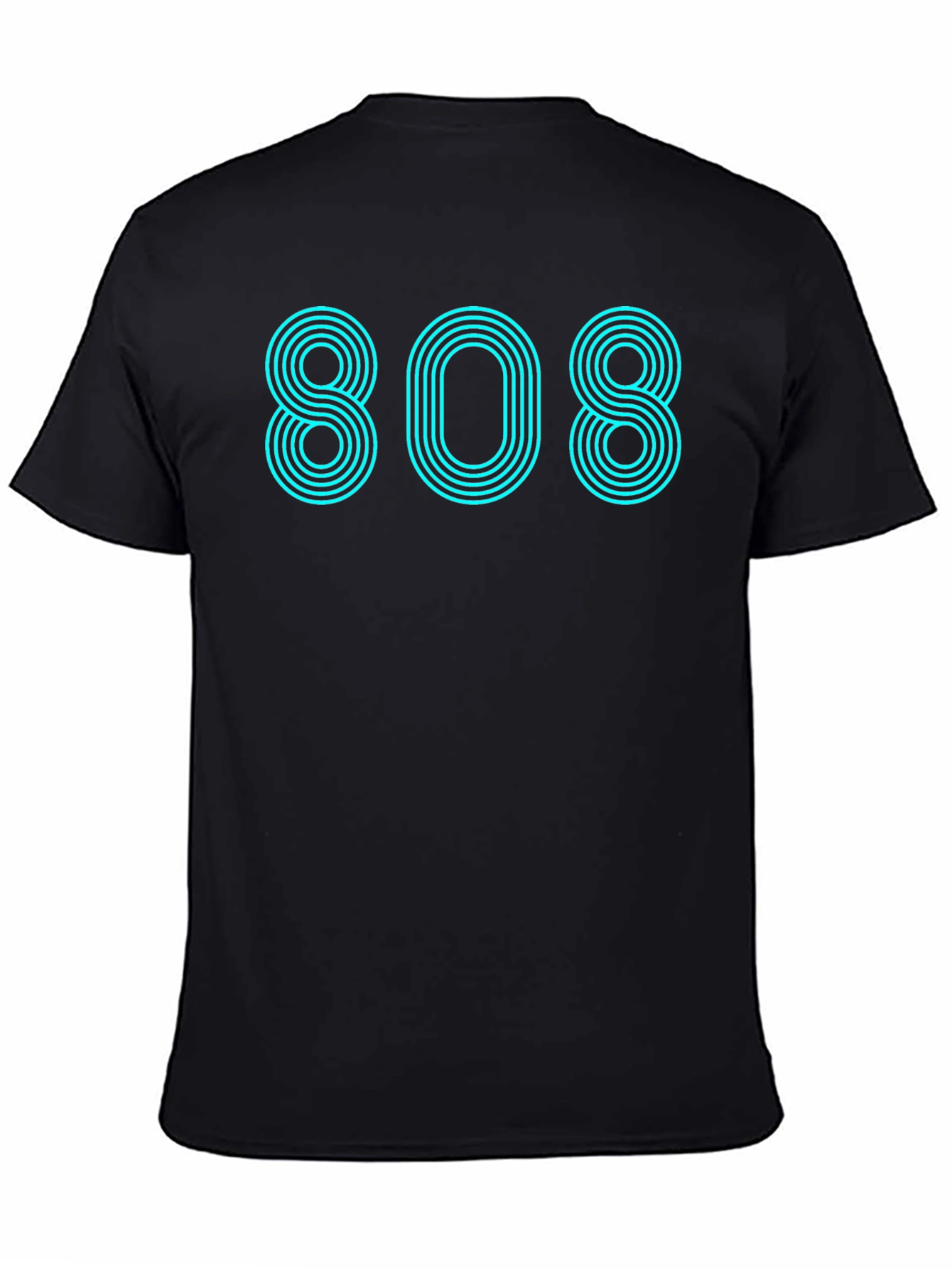 808 Graphic Tee - Retro Style Classic Cool