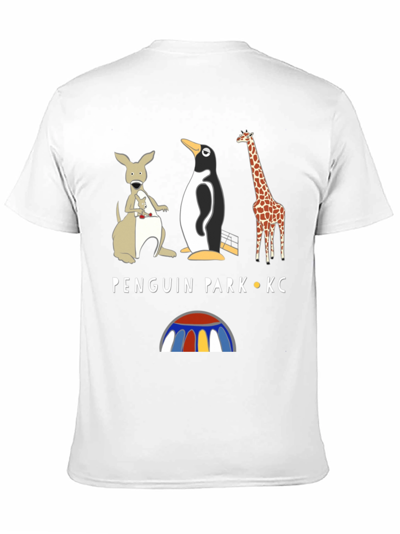 Penguin Park KC Black Graphic T-Shirt