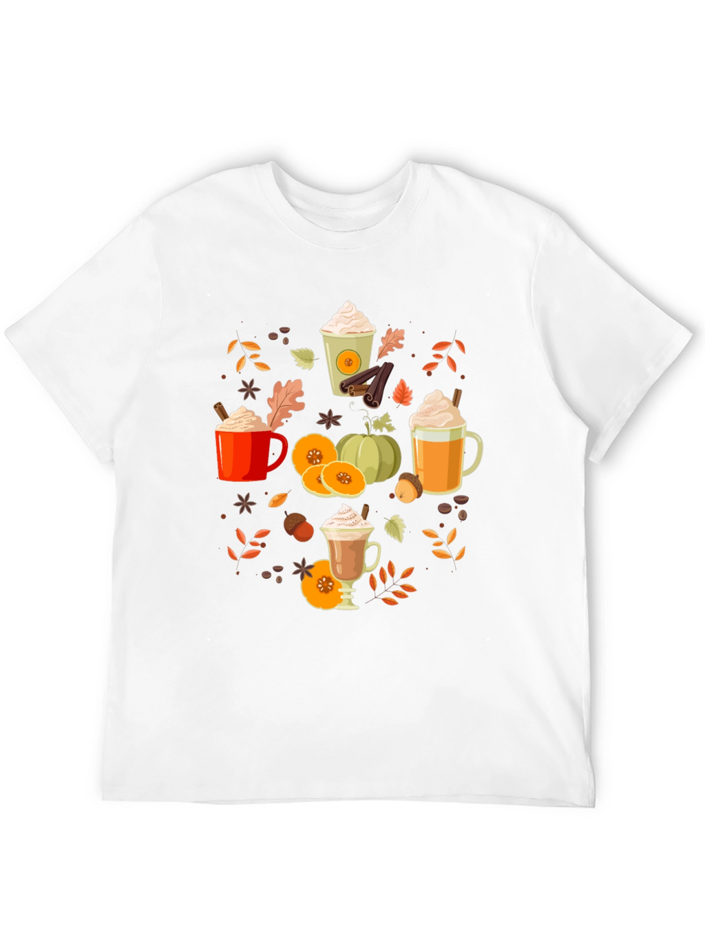 Fall Pumpkin Spice Latte T-Shirt