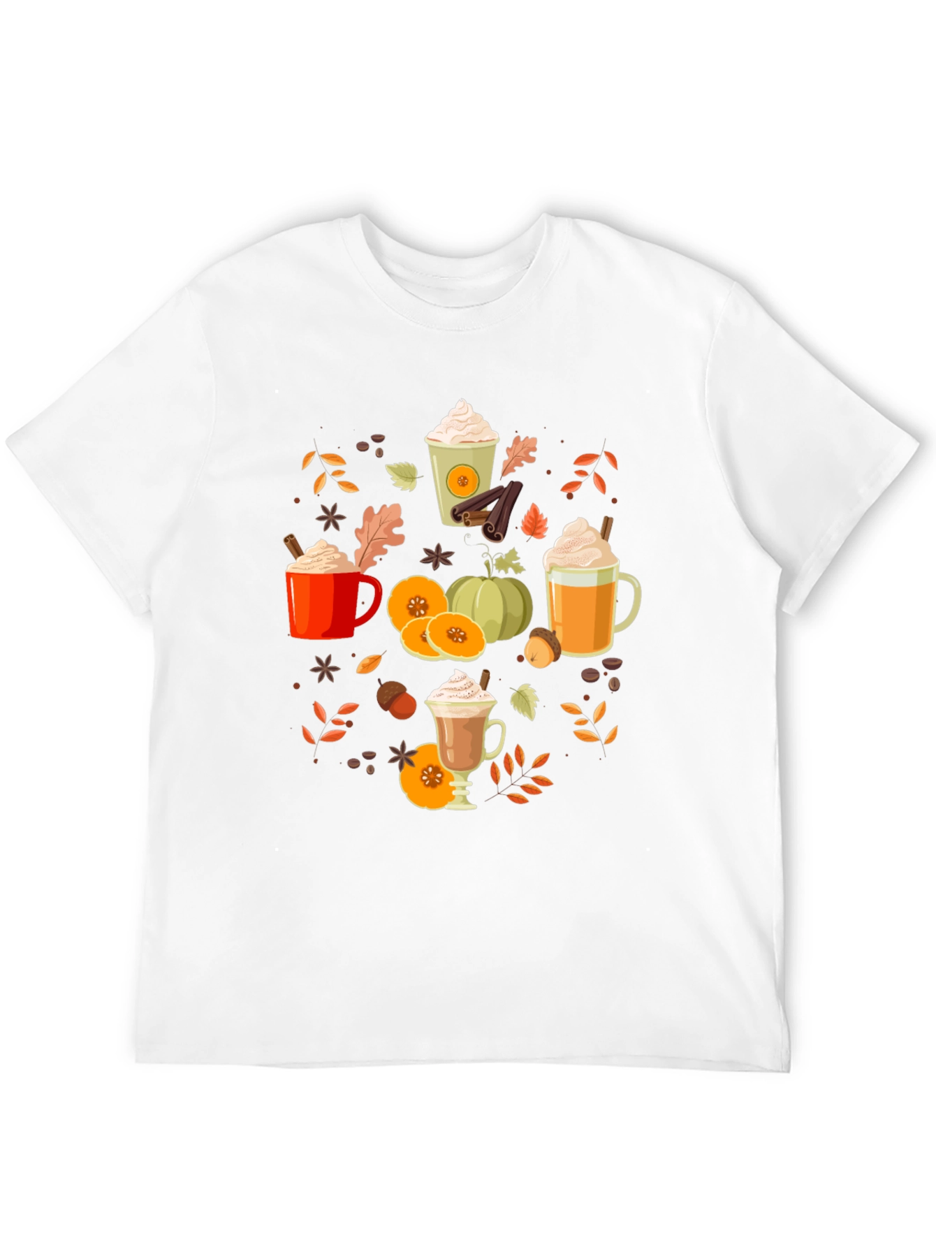 Fall Pumpkin Spice Latte T-Shirt