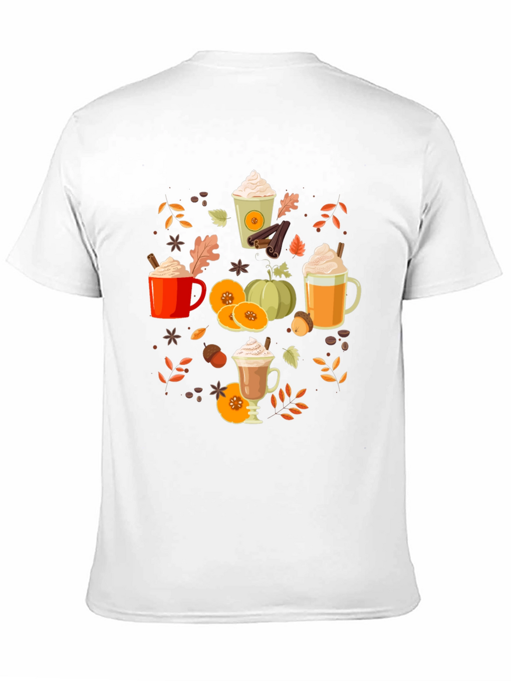 Fall Pumpkin Spice Latte T-Shirt