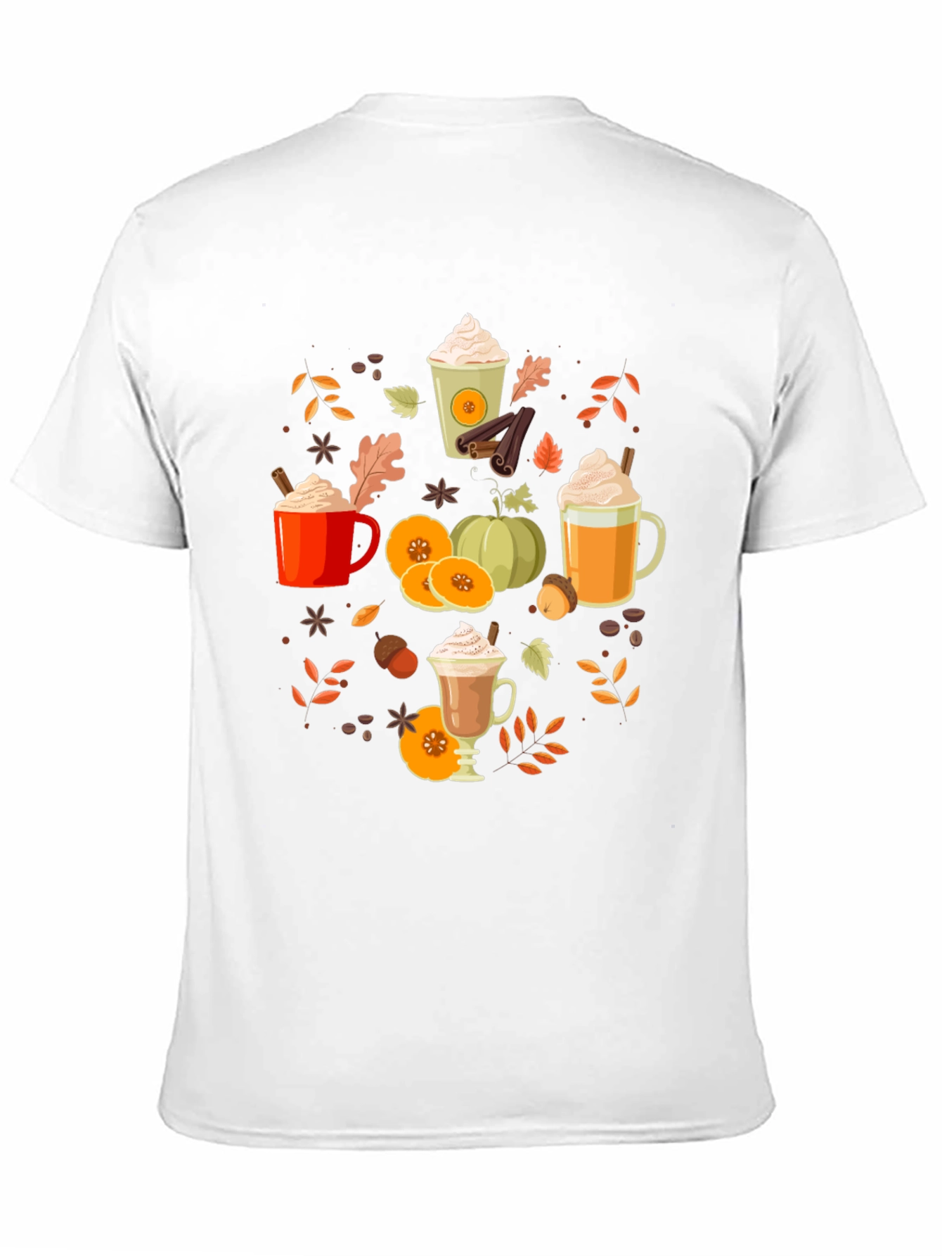 Fall Pumpkin Spice Latte T-Shirt