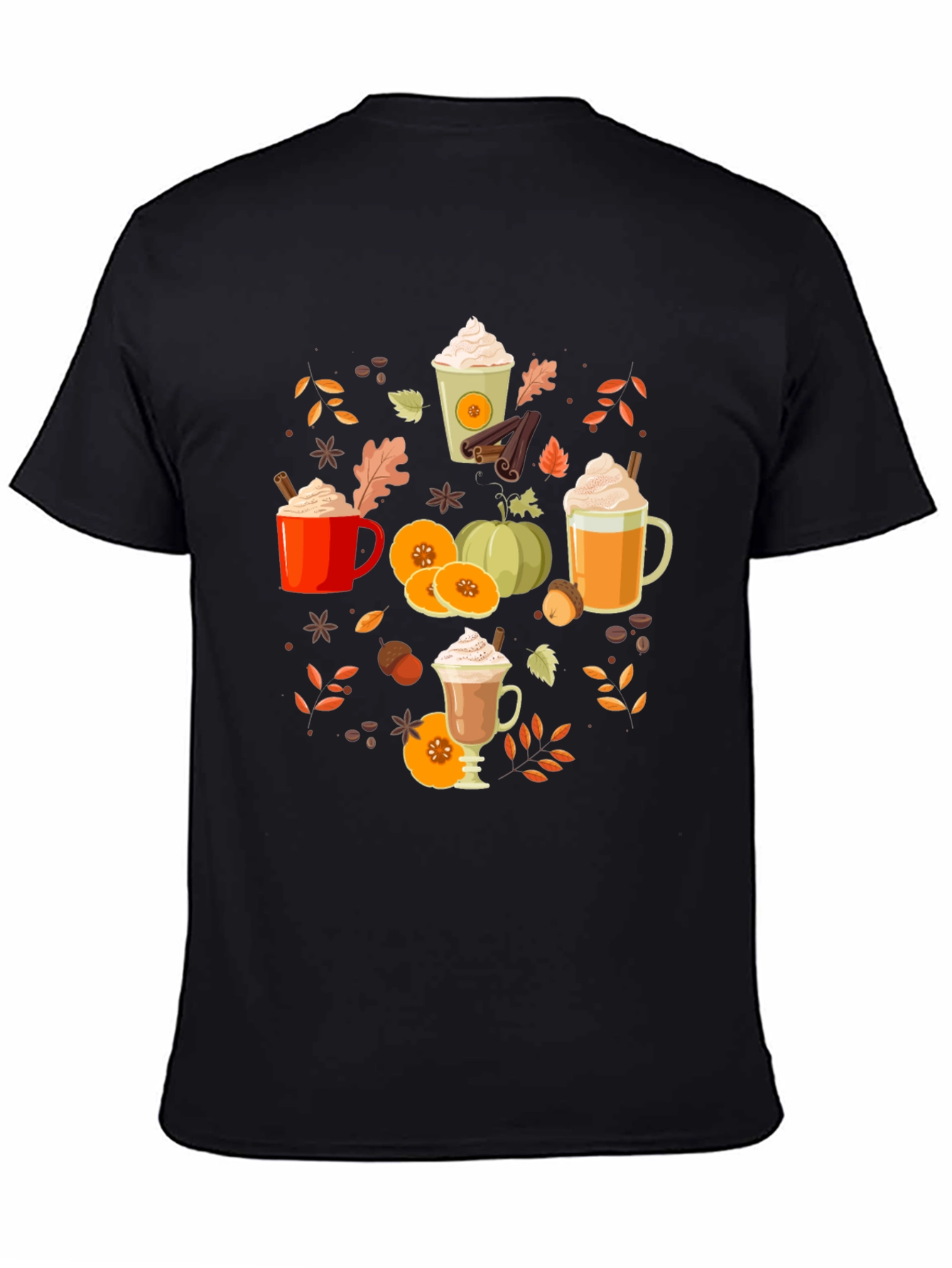 Fall Pumpkin Spice Latte T-Shirt