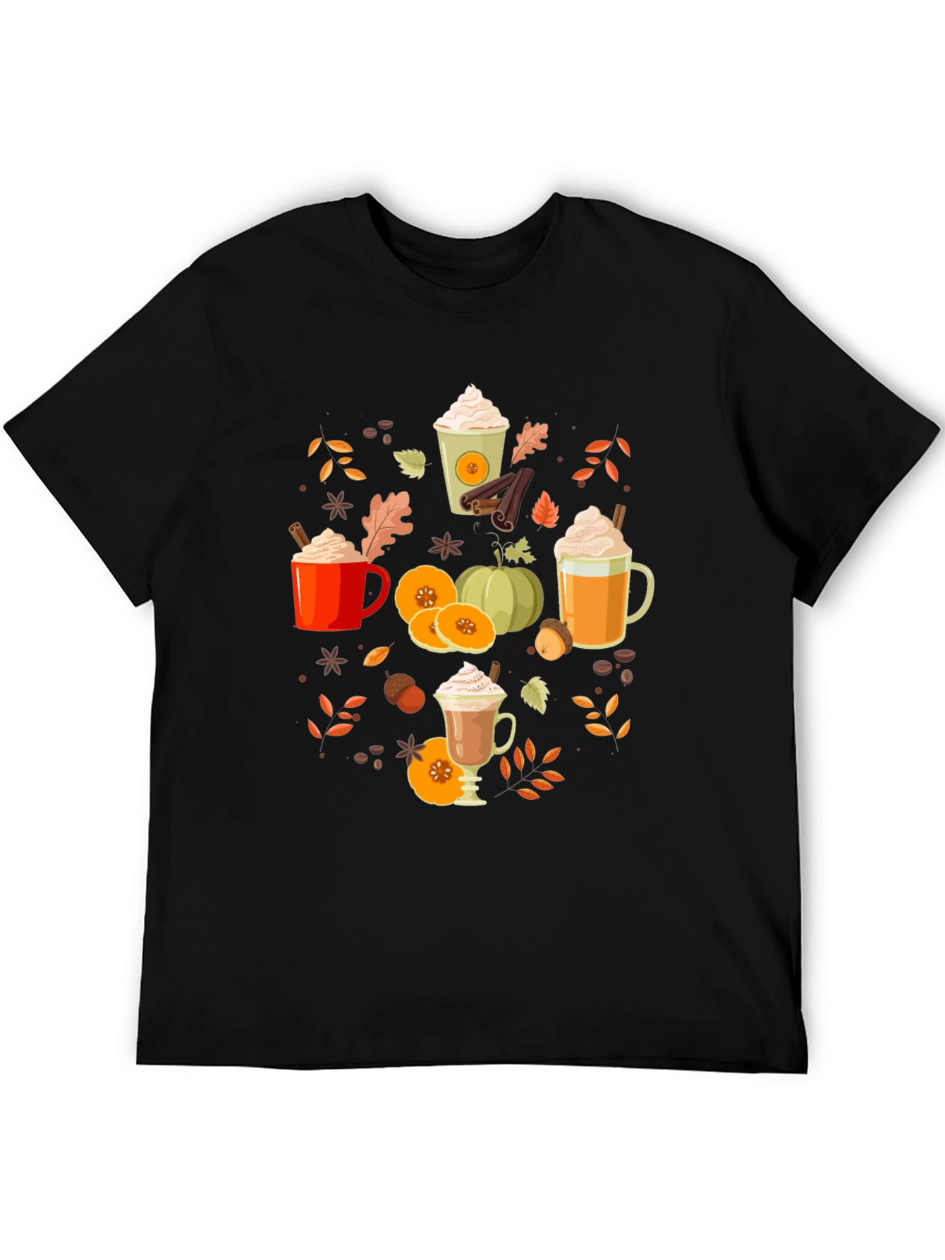 Fall Pumpkin Spice Latte T-Shirt