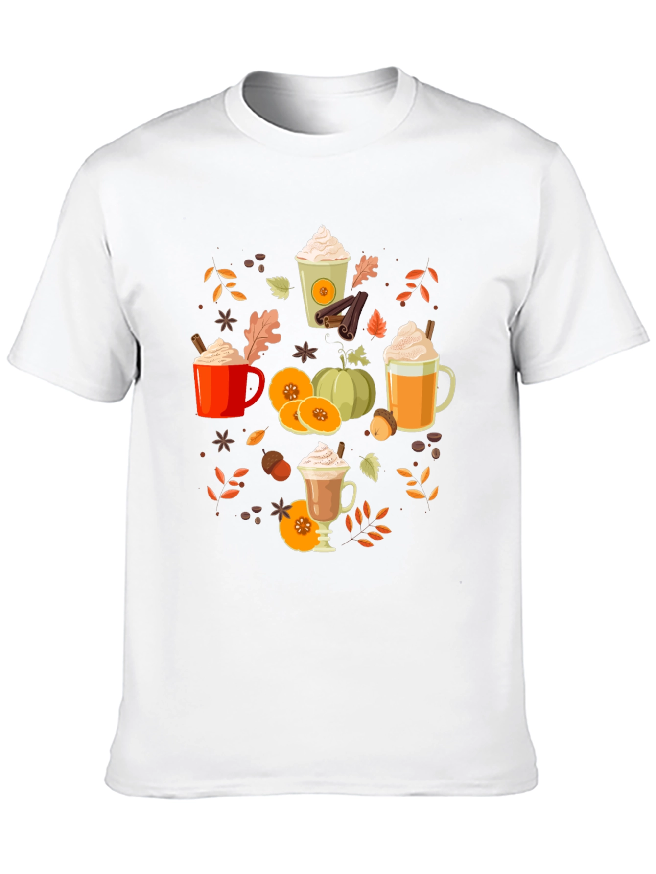 Fall Pumpkin Spice Latte T-Shirt