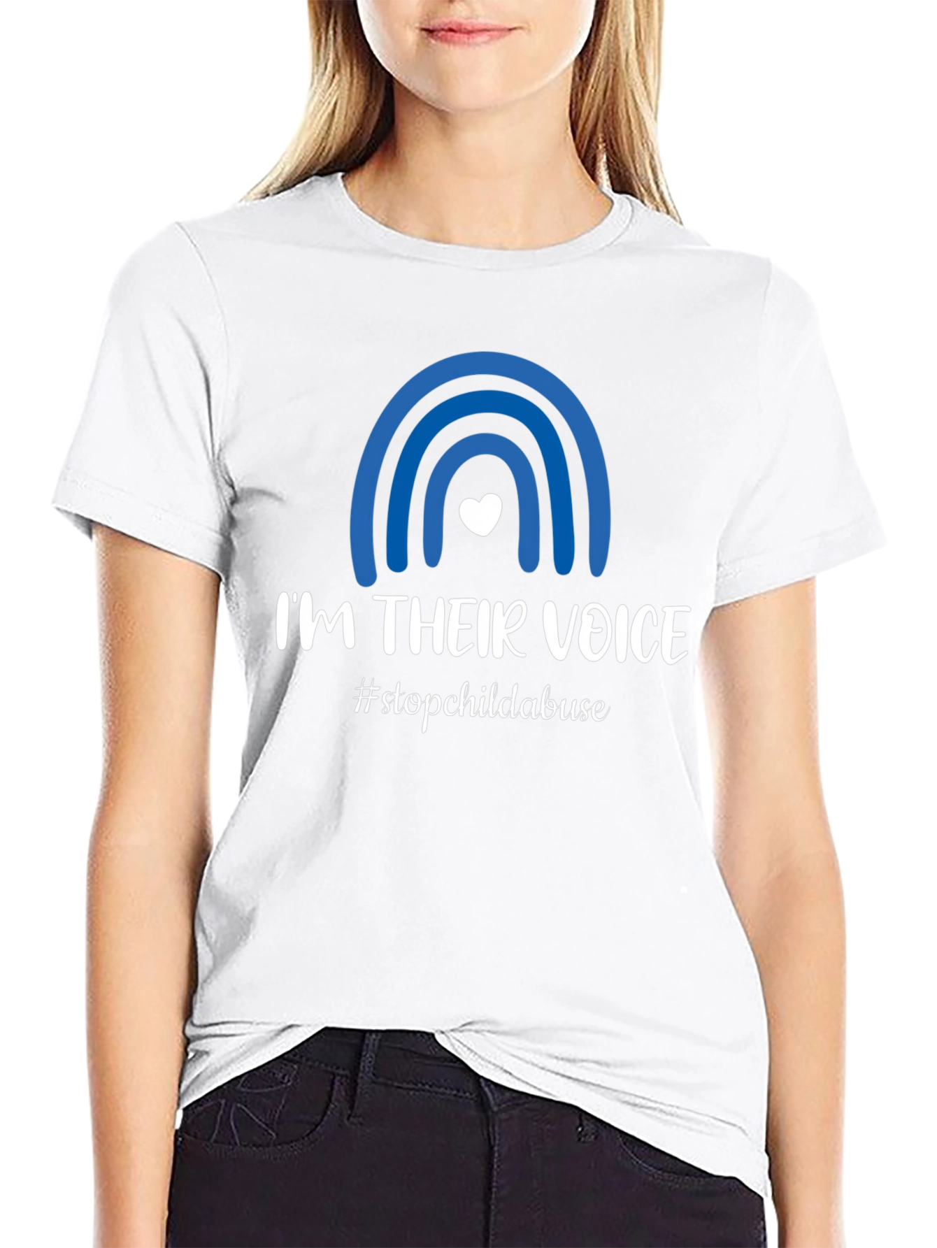 Im Their Voice T-Shirt - Stop Child Abuse