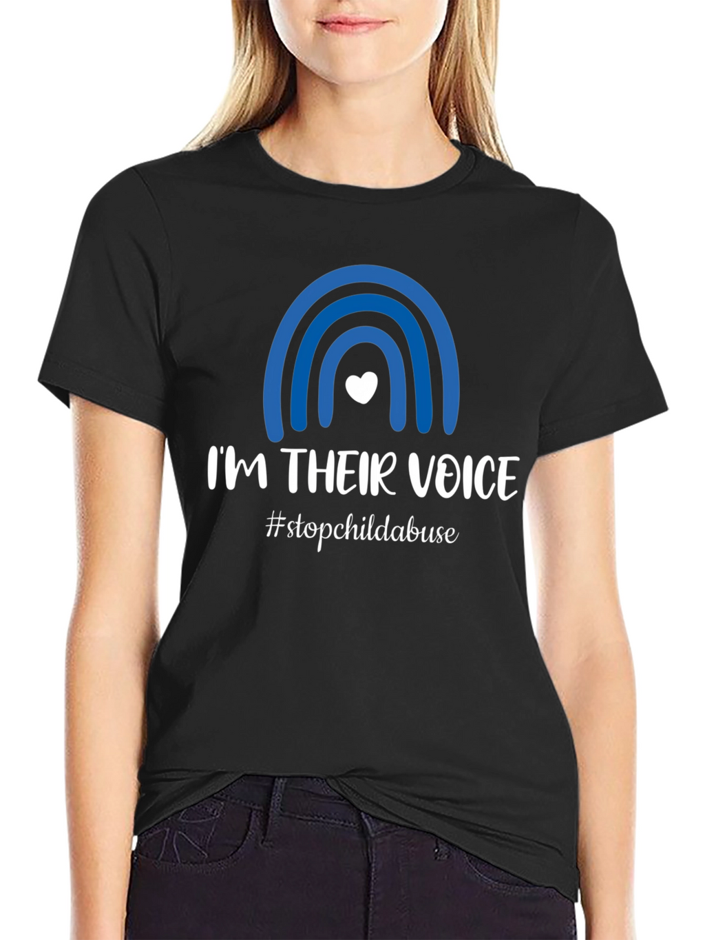Im Their Voice T-Shirt - Stop Child Abuse