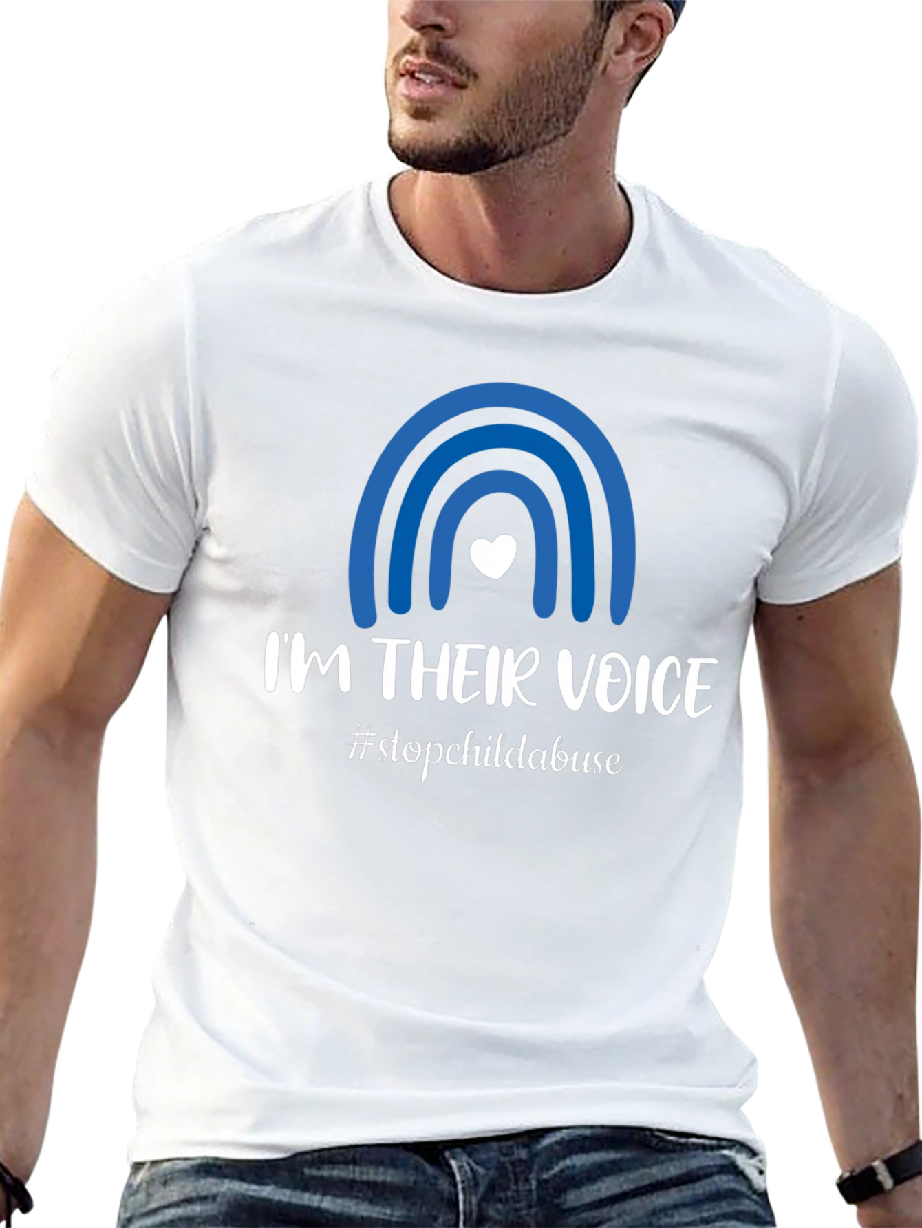 Im Their Voice T-Shirt - Stop Child Abuse