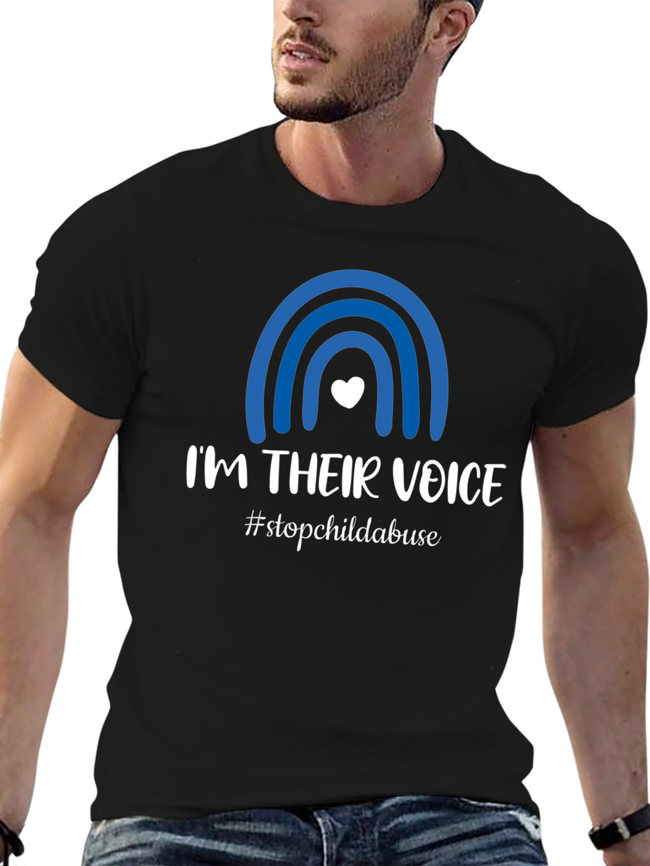 Im Their Voice T-Shirt - Stop Child Abuse