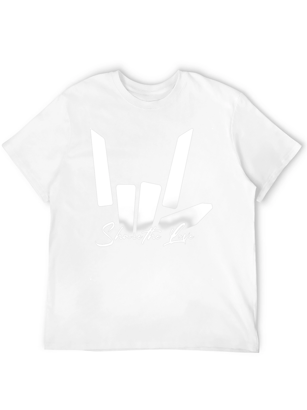 Share The Love Graphic Tee - Black
