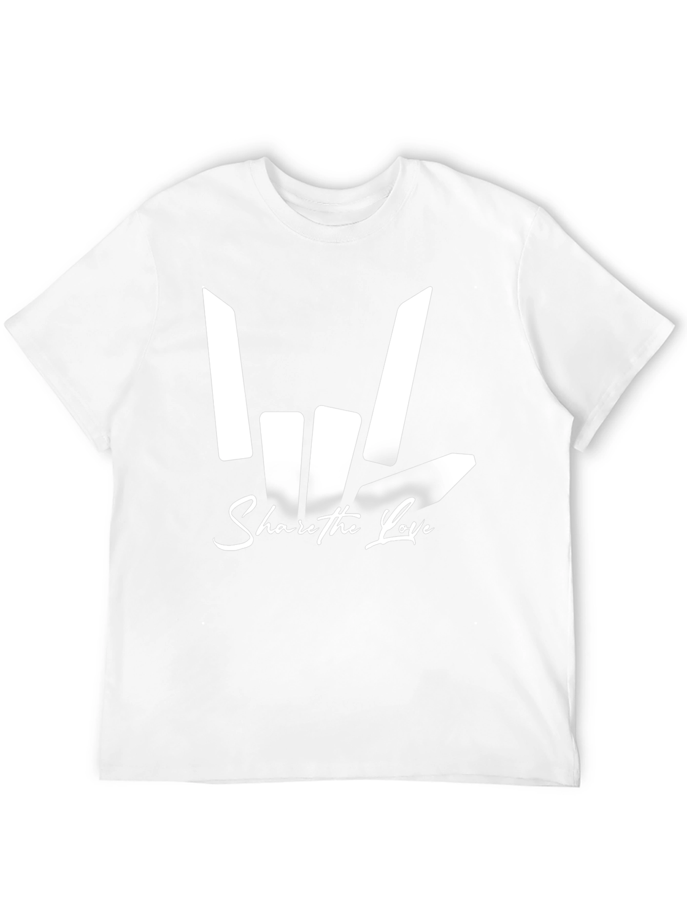 Share The Love Graphic Tee - Black