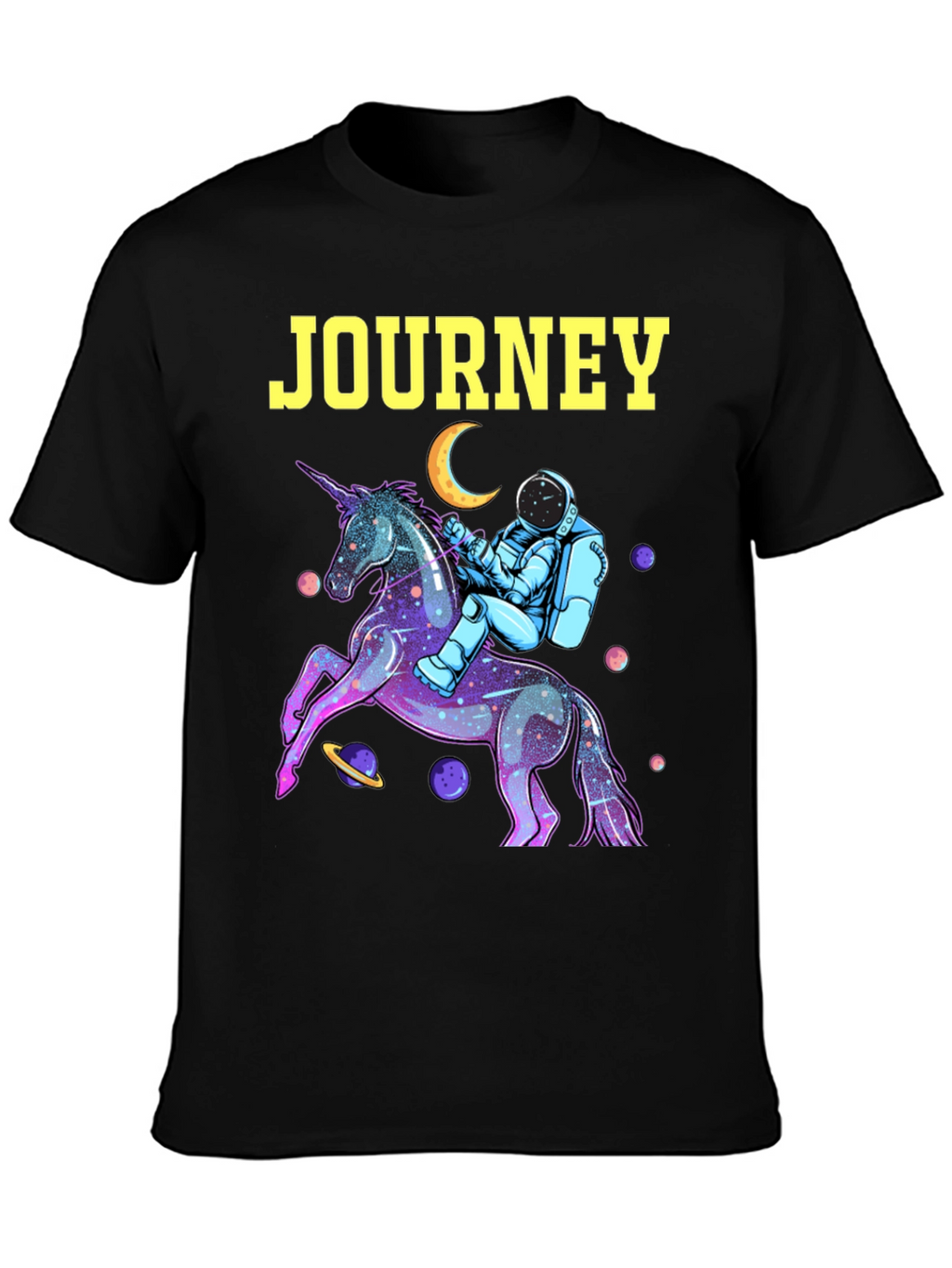 Journey Astronaut Unicorn Graphic Tee