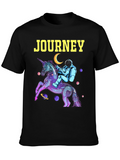 Journey Astronaut Unicorn Graphic Tee