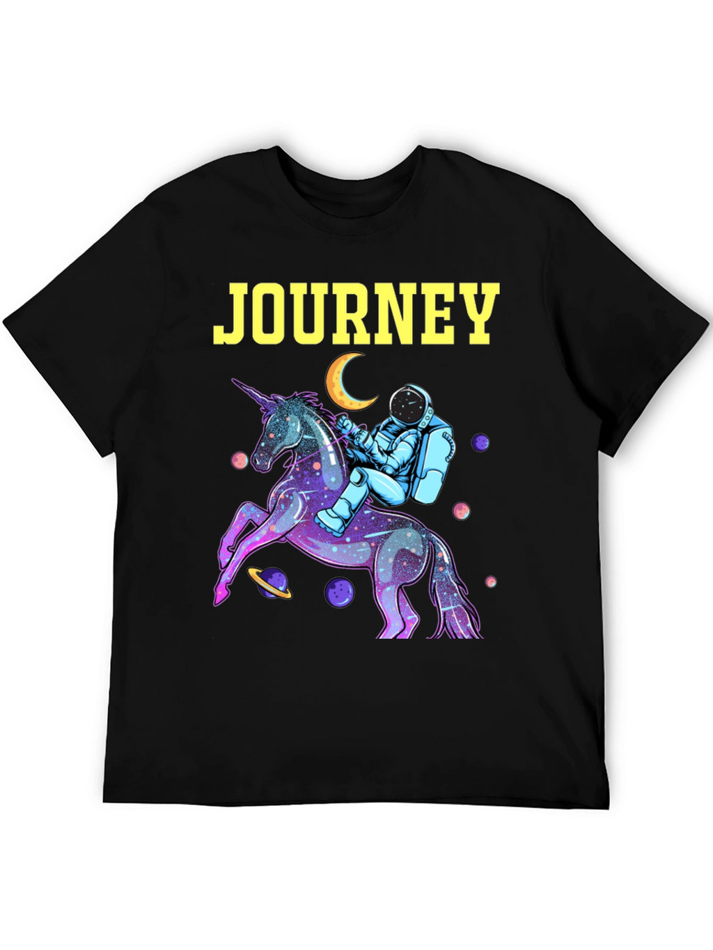 Journey Astronaut Unicorn Graphic Tee
