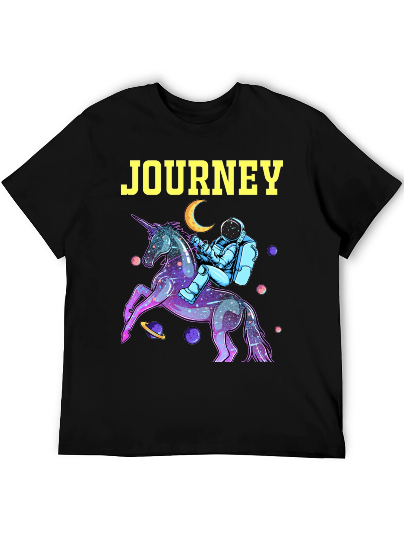 Journey Astronaut Unicorn Graphic Tee