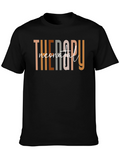 Neonatal Therapy Black Cotton T-Shirt