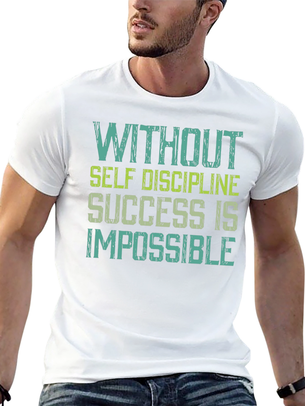 Motivational T-Shirt: Success Requires Self Discipline