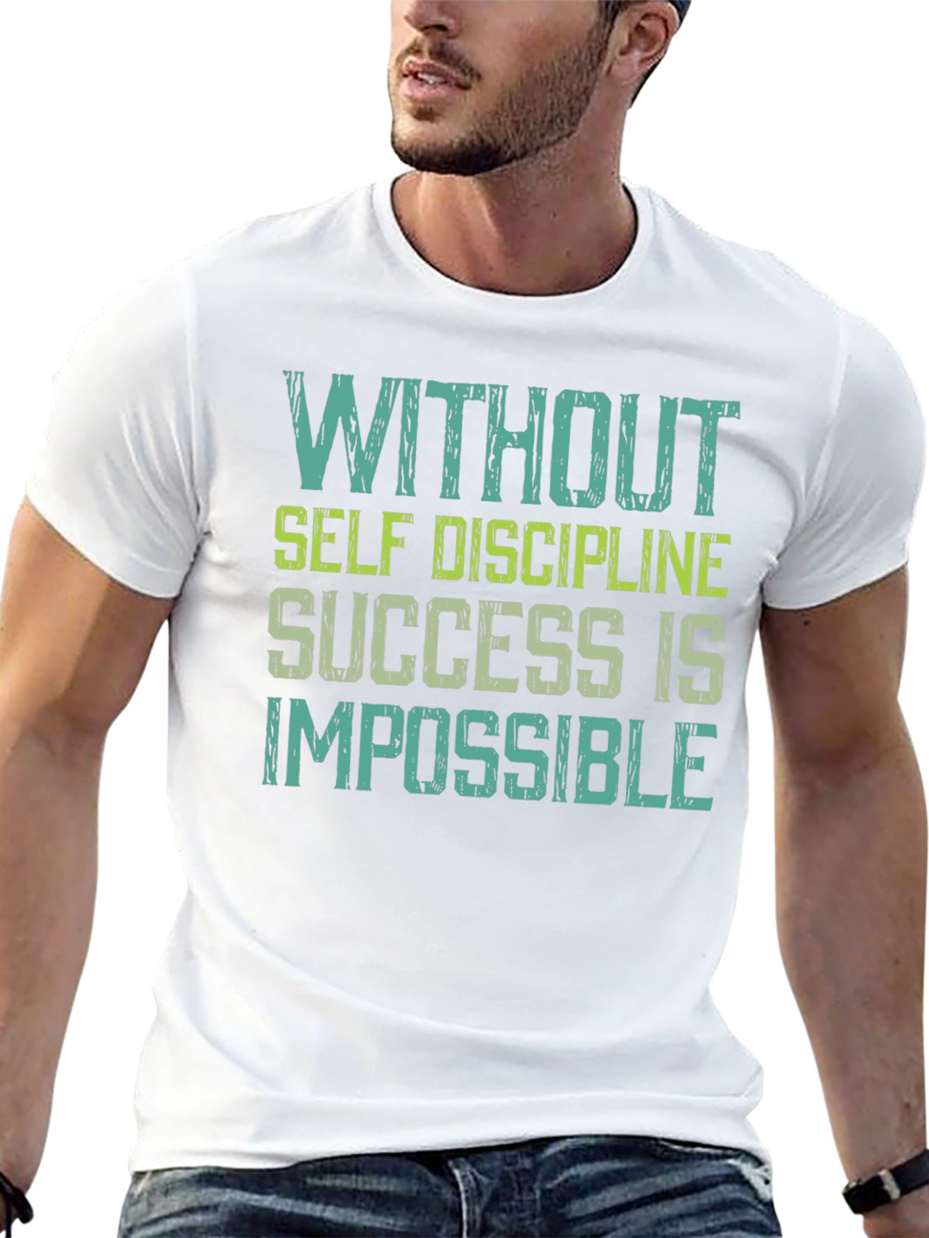 Motivational T-Shirt: Success Requires Self Discipline