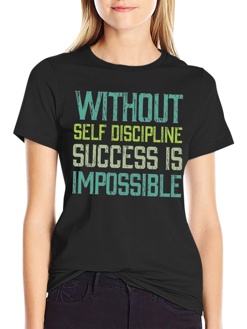 Motivational T-Shirt: Success Requires Self Discipline