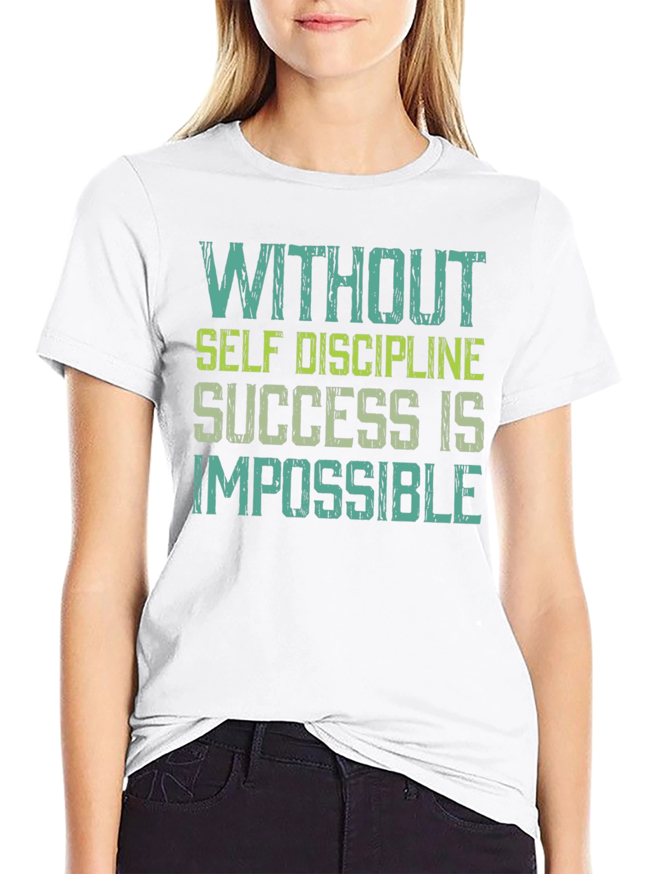 Motivational T-Shirt: Success Requires Self Discipline