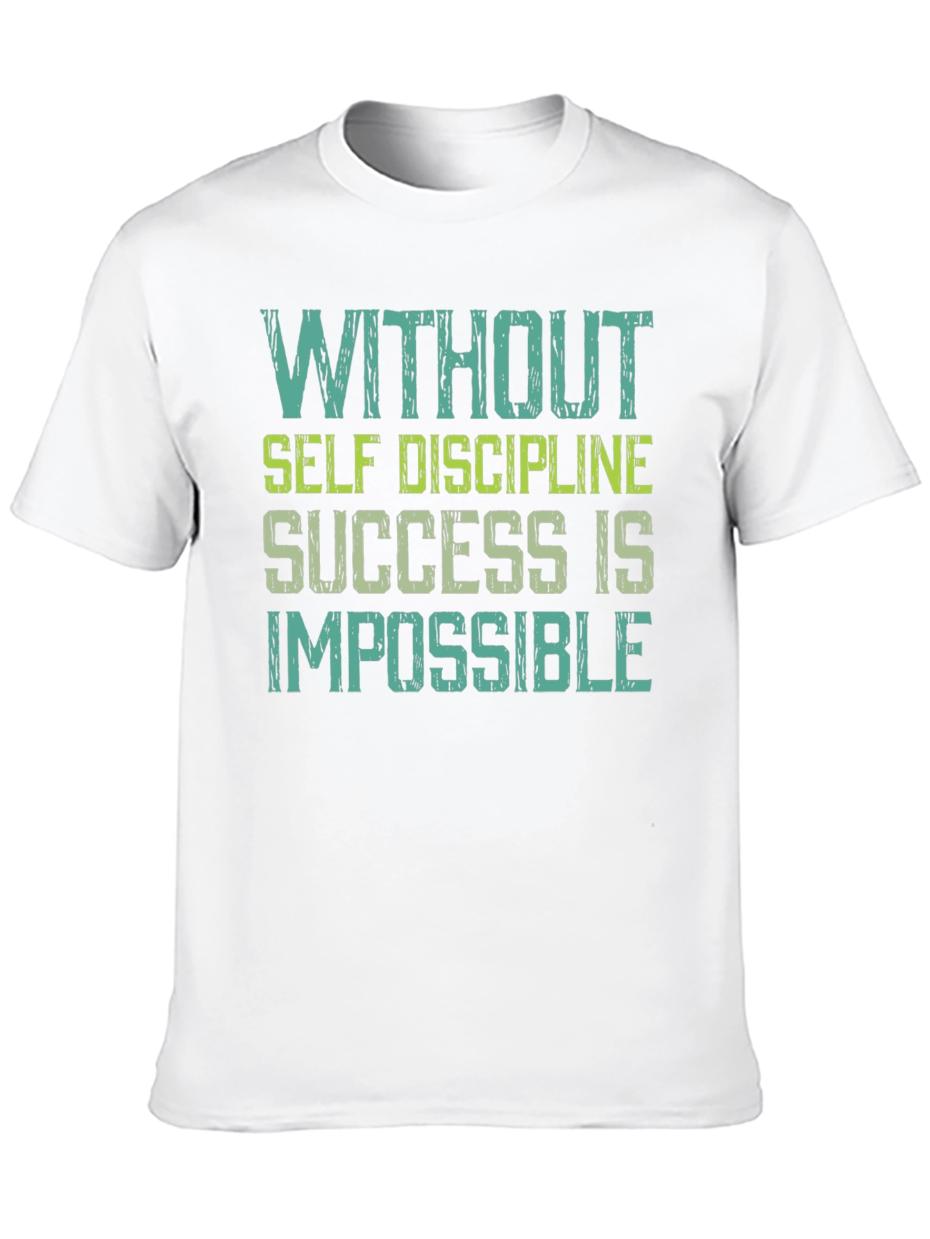 Motivational T-Shirt: Success Requires Self Discipline